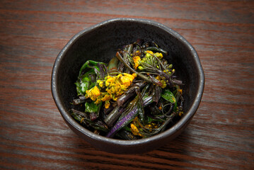 紅菜苔のオリーブオイル炒め