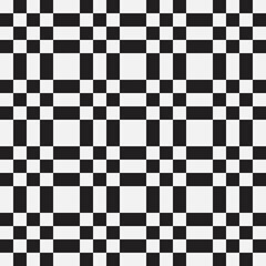 Checker plaid pattern seamless wallpaper. Vector chess tartan plaid pattern.