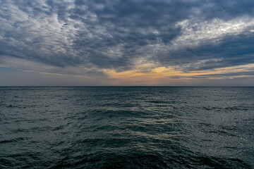 Fototapeta premium sunset on the sea