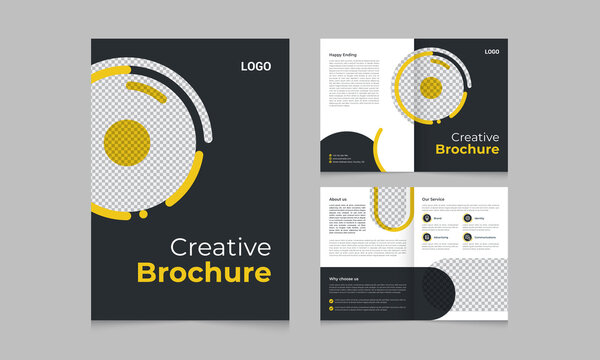modern creative business brochure template design