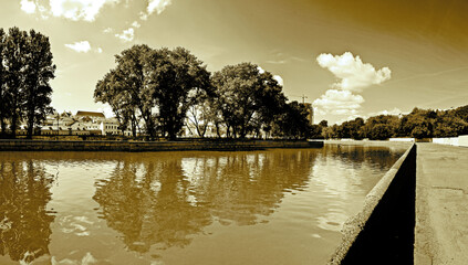 panorama of the river