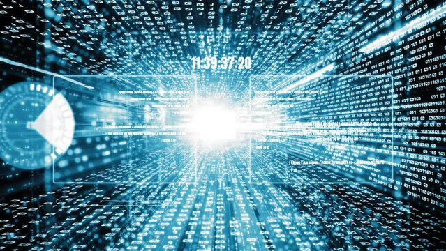 Software development, application programming code and tacit computer coding . Concept of smart digital transformation and technology disruption that changes global trends in new information era .