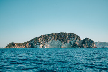 Fototapeta na wymiar sea and rocks. Zakynthos Greece