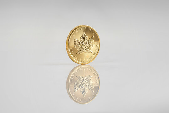 Maple Leaf Gold Coin From Canada