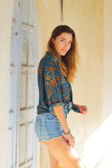Fototapeta premium portrait of a woman in thailand phuket