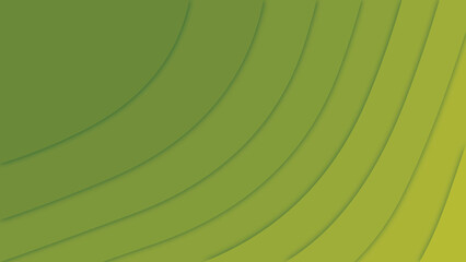 Background in paper style. green abstract background