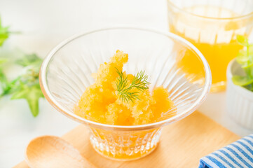 オレンジのジブレ