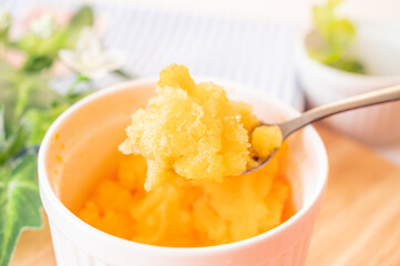 オレンジシャーベット