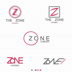 Red Zone Logo Set - Vector