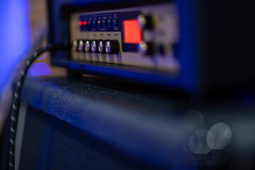 Music studio audio recording instruments