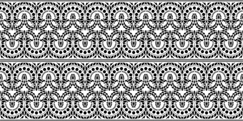 Traditional indian background. Seamless pattern.Vector. 伝統的なインドのパターン