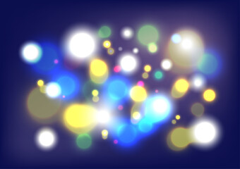 Abstract bokeh colorfull background.