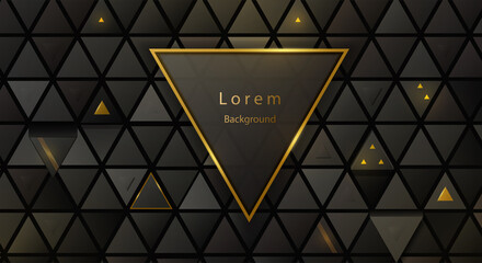 Web  Background lorem triangle gray modern