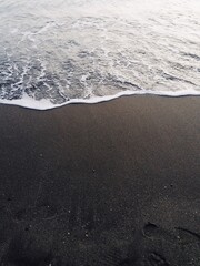 Walking on the sand