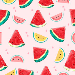 Colorful watermelon background,Watermelon background.tropical fruit.