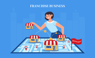 Franchise Stores Chain Composition