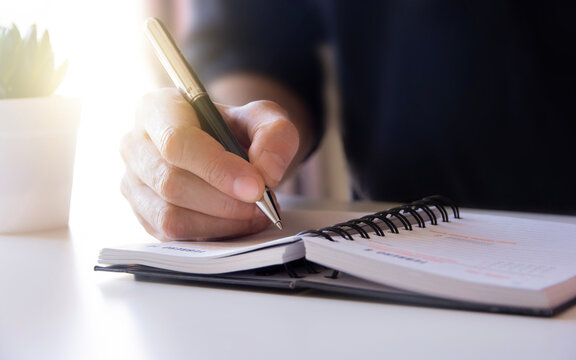 mano, scrivere, firmare, penna, lettera