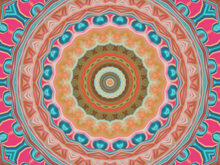 mandala mystical pattern with circles