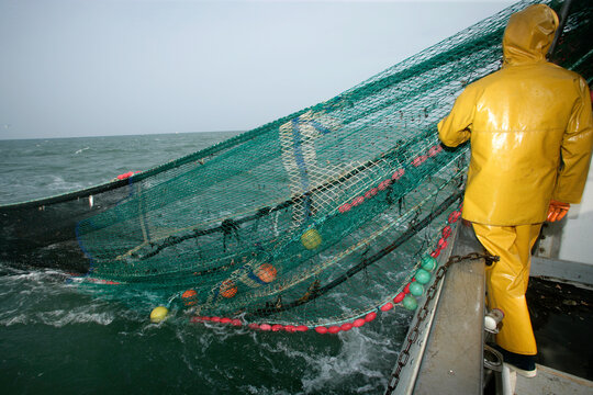 peche en mer, chalutier
