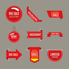sale discount banners