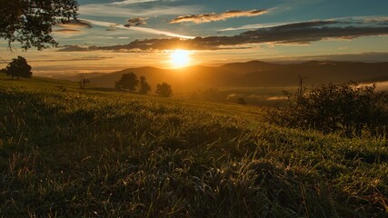 Sonnenaufgang am Schauinsland