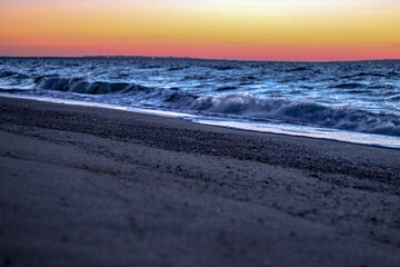 sand on the beach close-up