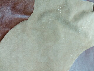 material leather fabric cow