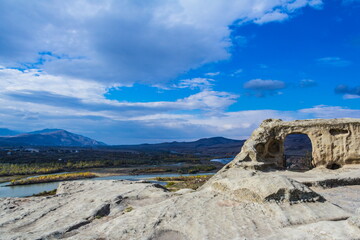 cave city Uplistsikhe near Gori, Georgia