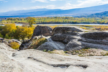 cave city Uplistsikhe near Gori, Georgia