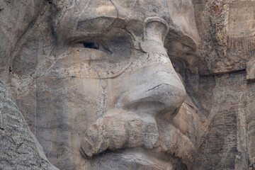 Fototapeta na wymiar Theodore Roosevelt on Mount Rushmore
