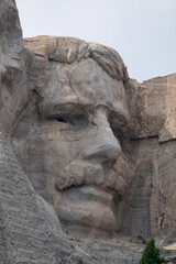 Fototapeta na wymiar Theodore Roosevelt on Mount Rushmore