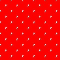 led lamp concept. seamless pattern led lamp on a red background.