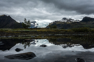 Skaftafell Skaftafellsj&ouml;kull Svinafellsj&ouml;kull