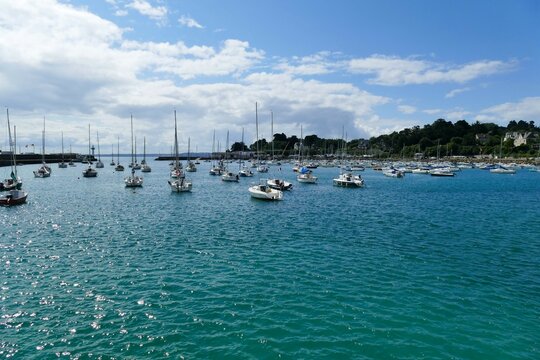 Le port de plaisance de Binic en Bretagne