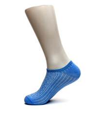female sock on a white background
