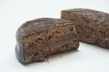 Alfajores argentinos negros de chocolate