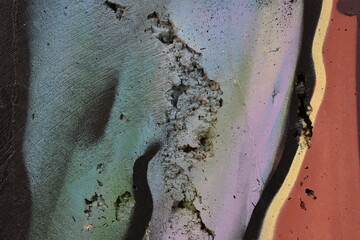 Background - close-up of abstract graffiti on concrete 