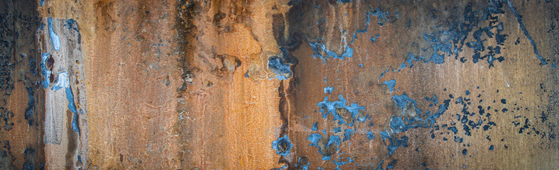 texture of rust on old metal surface background