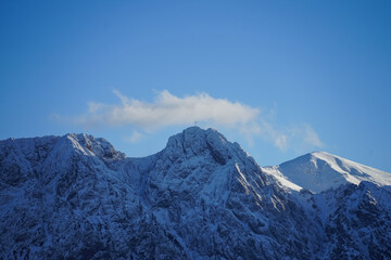 Fototapeta na wymiar tatry-giewont-Tatra-Mountains