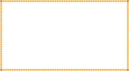 Diamonds Border with transparent background