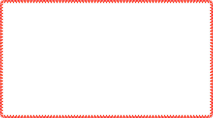  Hearts Border with transparent background