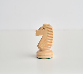 chess pieces on the white background, isolated