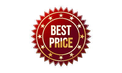 Best price stamp on white background, vector illustration