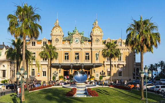 World famous Casino of Monte Carlo, Principality of Monaco
