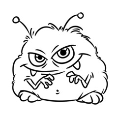 Character monster little fantasy illustration cartoon