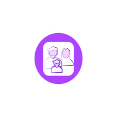  man icon vector drawing