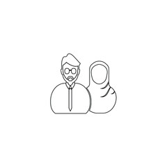 family illustration logo vector image template
