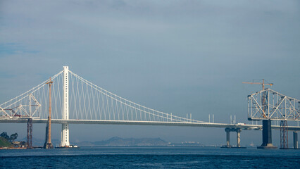Deconstruction of the Bay Bridge, San Francisco, CA