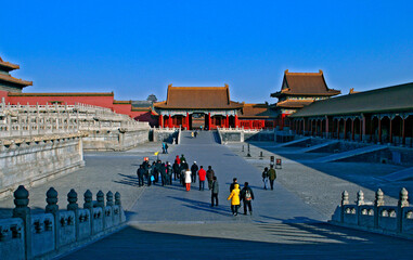 Fototapeta premium Cidade Proibida em Pequim. China.