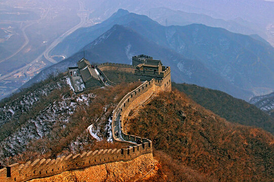 Grande Muralha da China em Pequim. China.